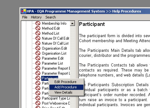 Quality Procedure Management